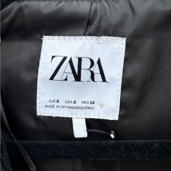 Zara faux leather blazer - Picture 3 of 4